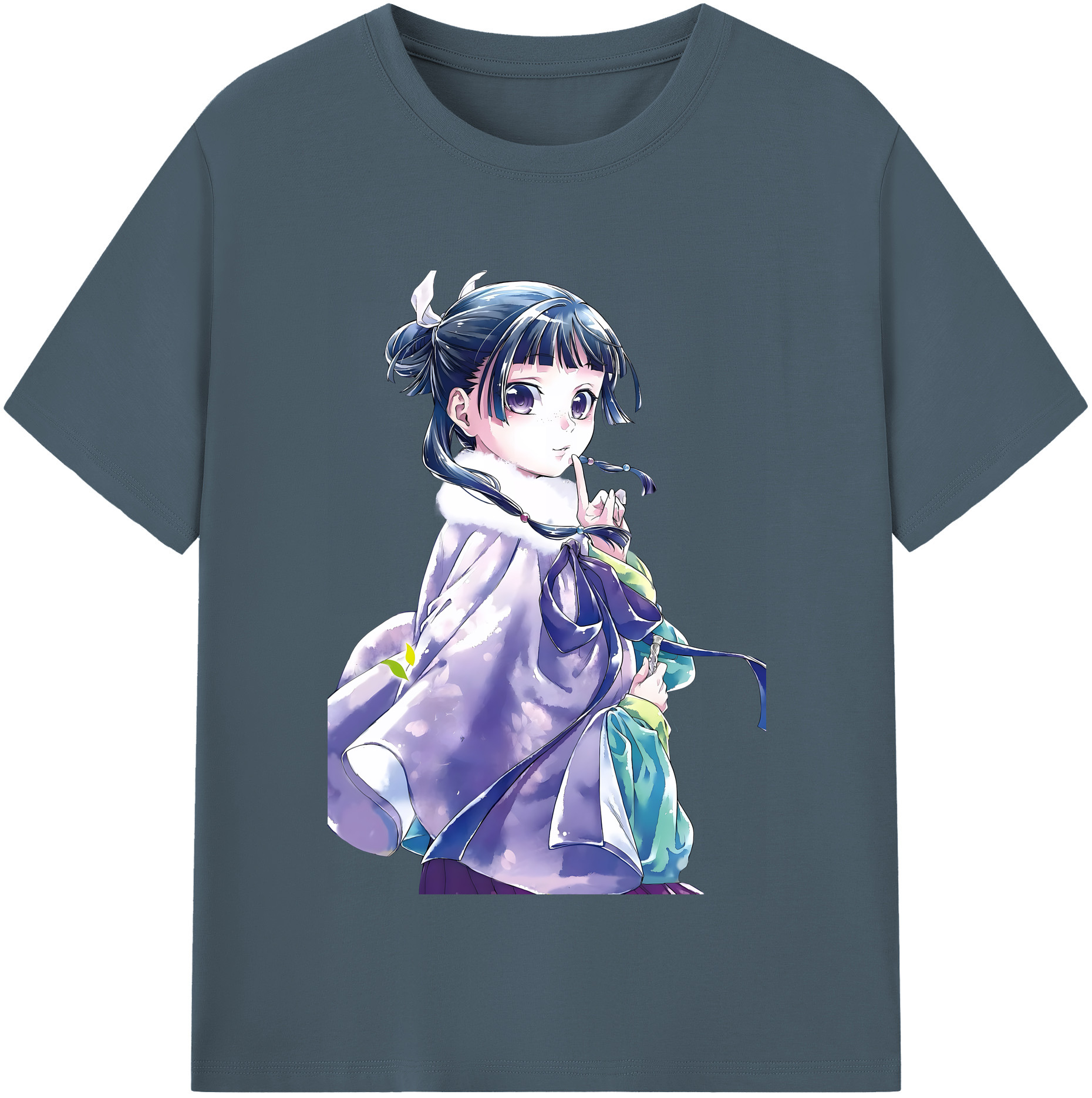 （画像用） 薬屋のひとりごと The Apothecary Diaries 綿100％半袖Tシャツ（フロントプリント）